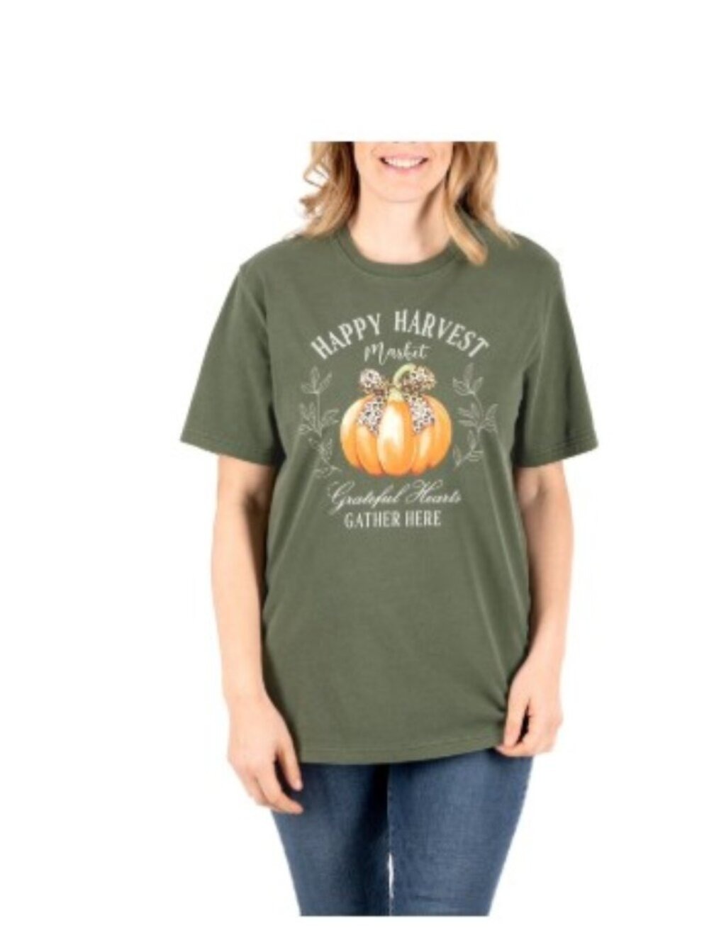State of Mine Women's Harvest T-Shirt Pumpkin Size S